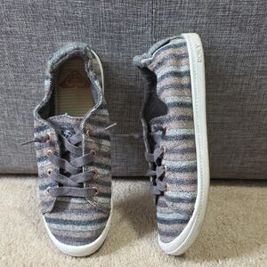 Roxy Multicolor Striped Sneakers